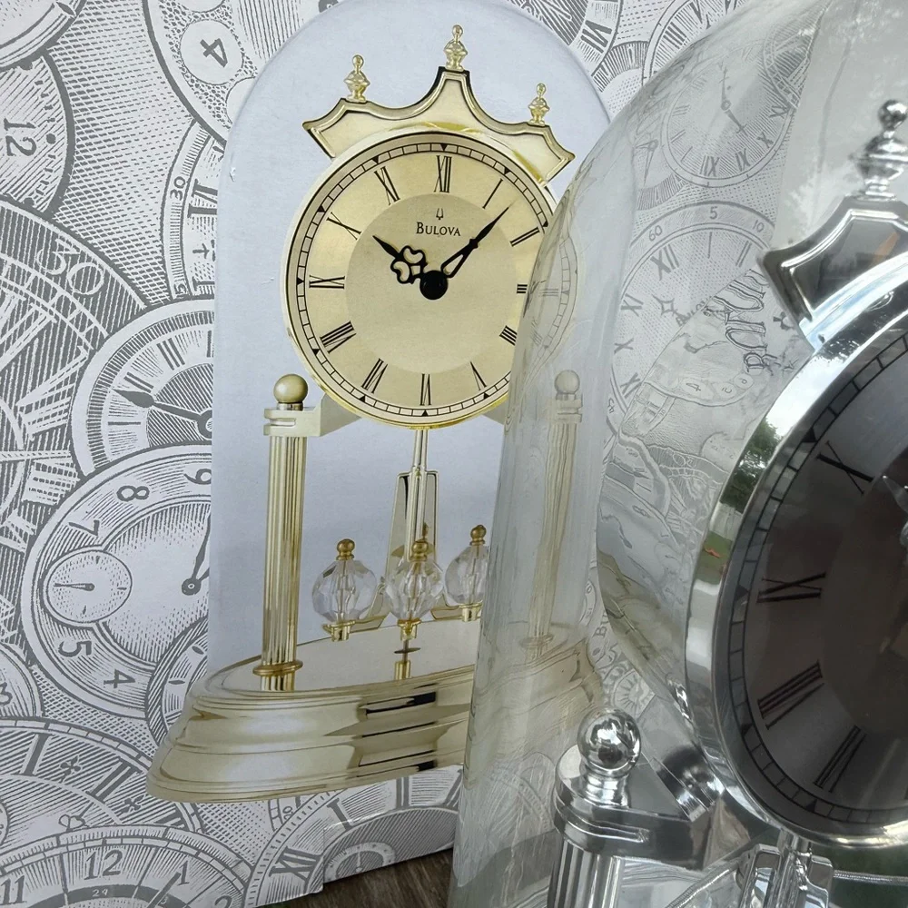 Bulova B8818 Tristan Anniversary Clock 9